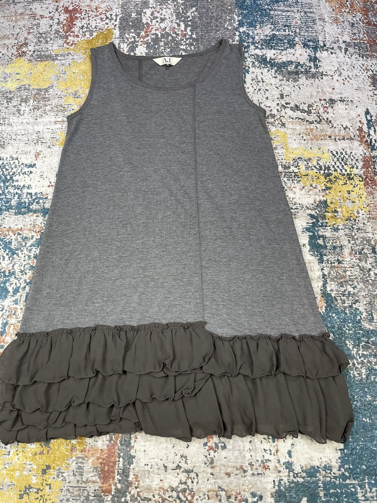 ATSURO TAYAMA Atsuro Tayama Sleeveless Tank Ruffles Dress Size XS / US 0-2 / IT 36-38 - 2 Thumbnail