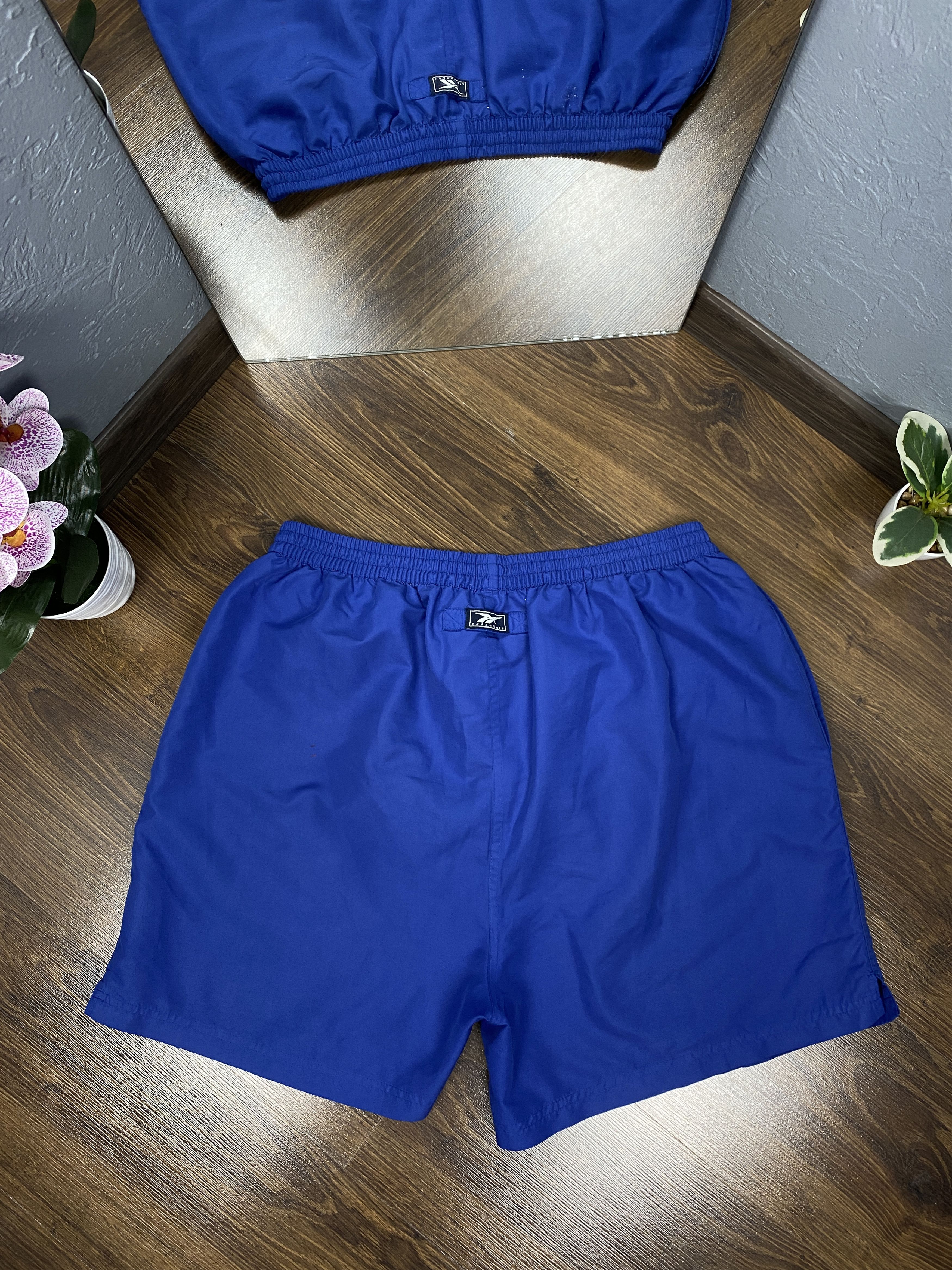 Reebok × Vintage Reebok Vintage Mens Nylon Shorts Size US 36 / EU 52 - 7 Thumbnail