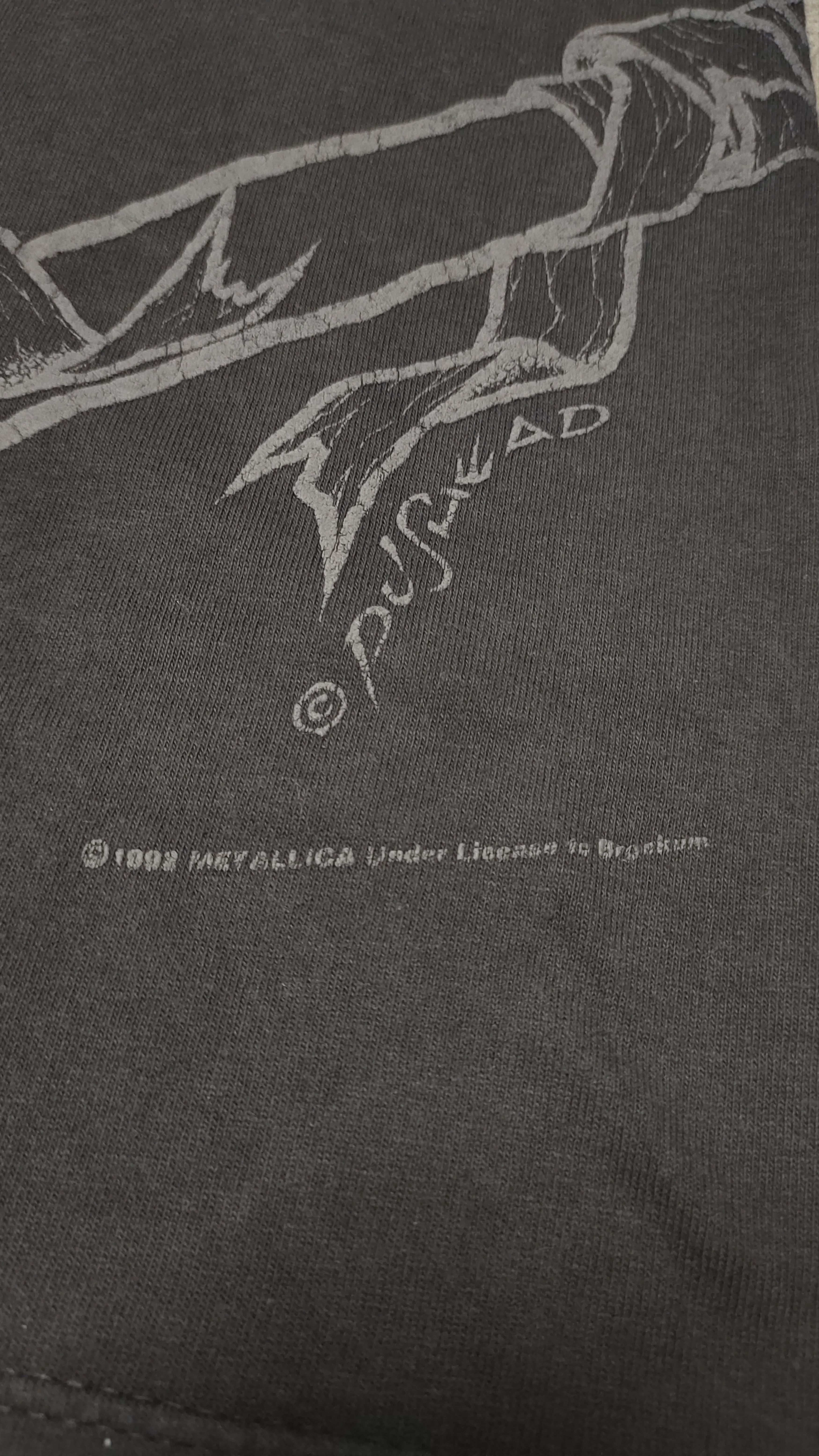 Band Tees Vintage 1992 Metallica Snake Pushead Size US L / EU 52-54 / 3 - 4 Thumbnail
