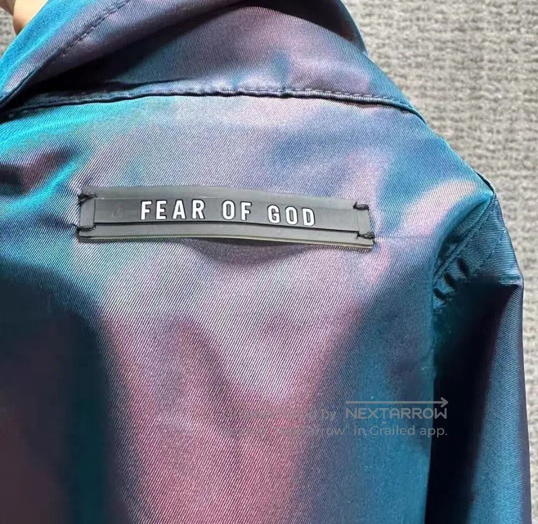 Fear of God Fog 6th Iridescent Nylon Jacket. Size US M / EU 48-50 / 2 - 3 Thumbnail