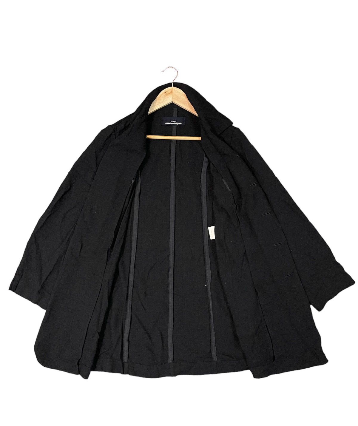 美品tricot COMME des GARÇONS ネイビー ドット ストール 美品tricot COMME des GARÇONS ネイビー ドット ストール 美品