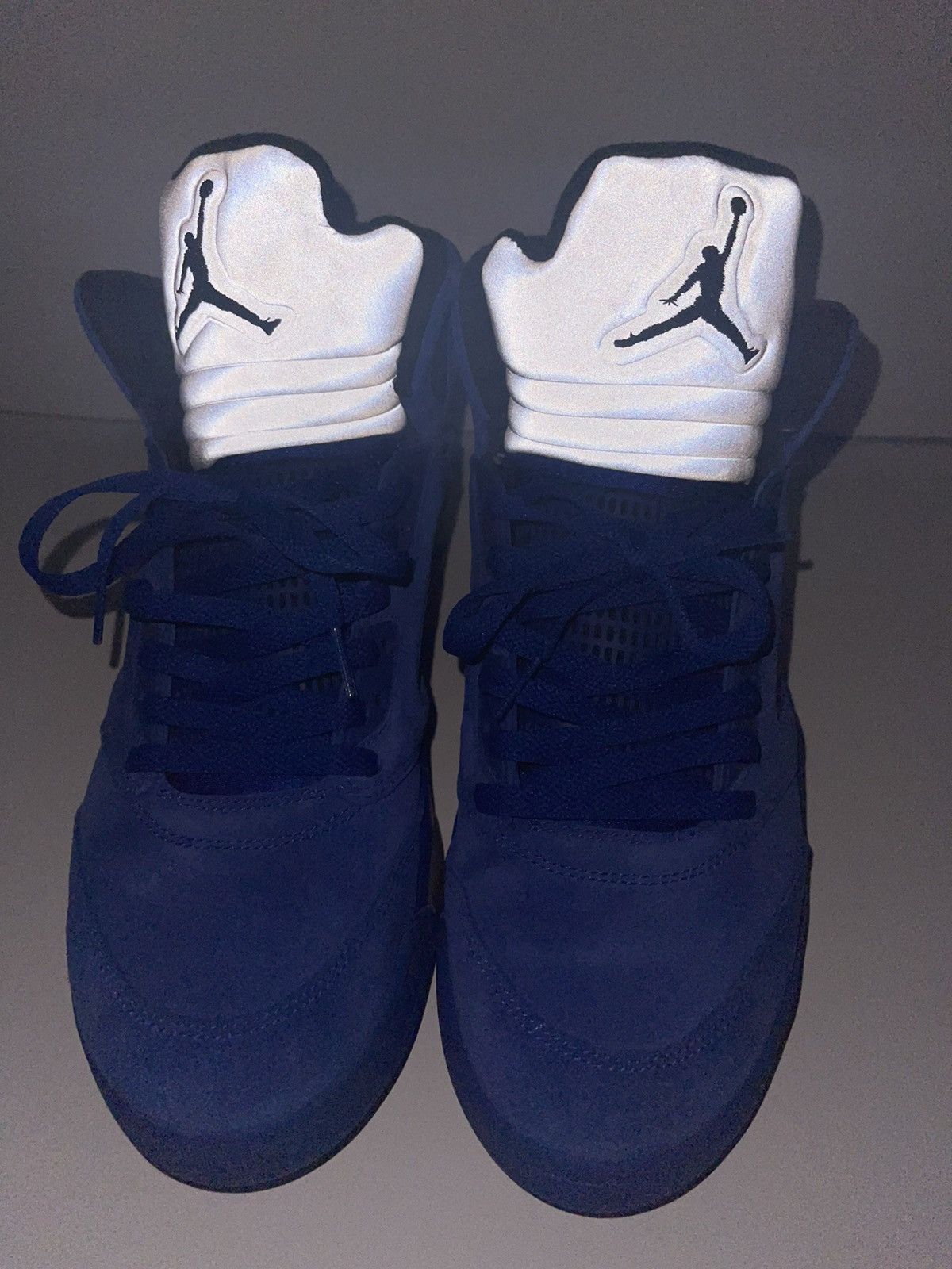 Nike Air Jordan 5 Retro Game Royal/Black 136027 401 Size 12 Men Size US 12 / EU 45 - 17 Thumbnail