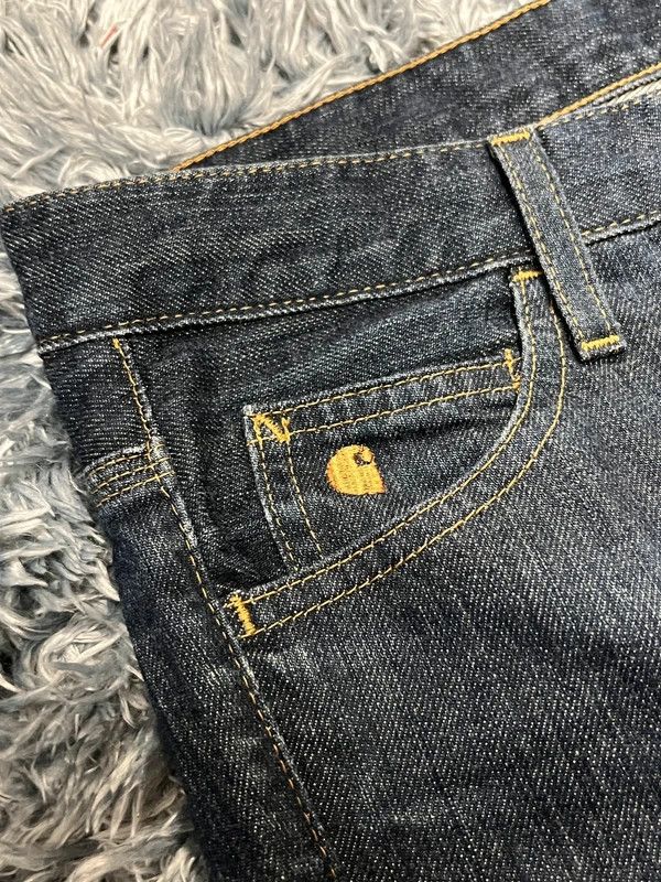 Carhartt Carhartt Navy Jeans Straight Size 25" / US 0 / IT 36 - 13 Thumbnail
