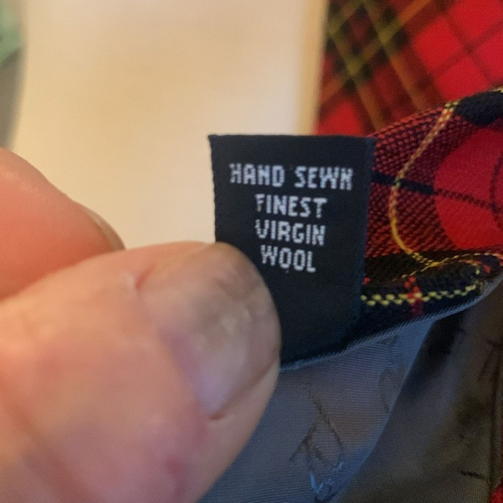 Robert Talbott Brodie clan tartan plaid 100% wool necktie Robert Talbot Size ONE SIZE - 8 Thumbnail
