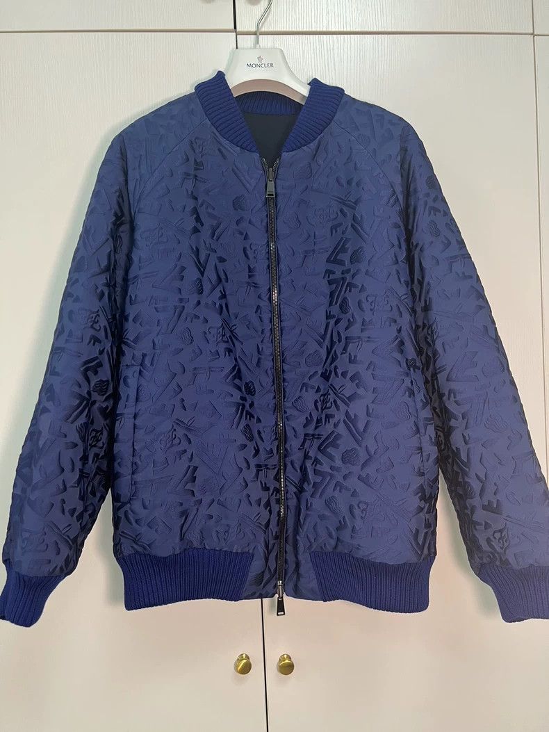 Fendi Fendi Double-sided solid colour bomber jacket Size US M / EU 48-50 / 2 - 1 Thumbnail