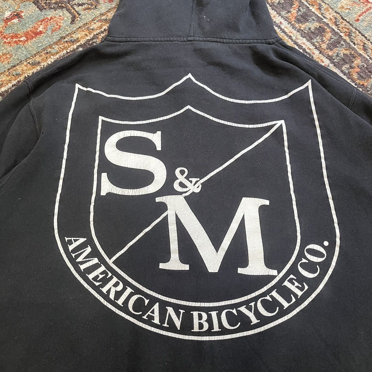 Vintage Vintage S&M BMX Biking Skate Large Hoodie Sweatshirt Size US L / EU 52-54 / 3 - 6 Thumbnail