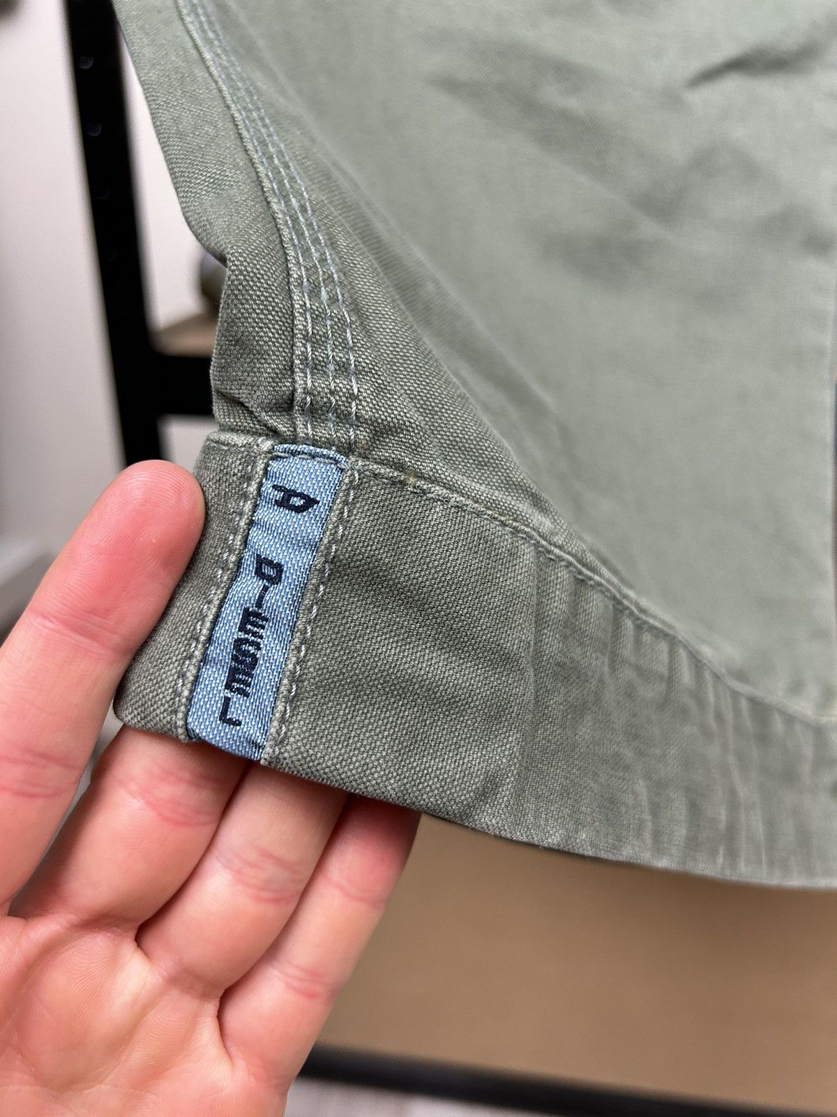 Carhartt × Diesel Diesel Y2k Vintage Single Knee Canvas 90s Denim Jeans Pants Size US 33 - 5 Thumbnail