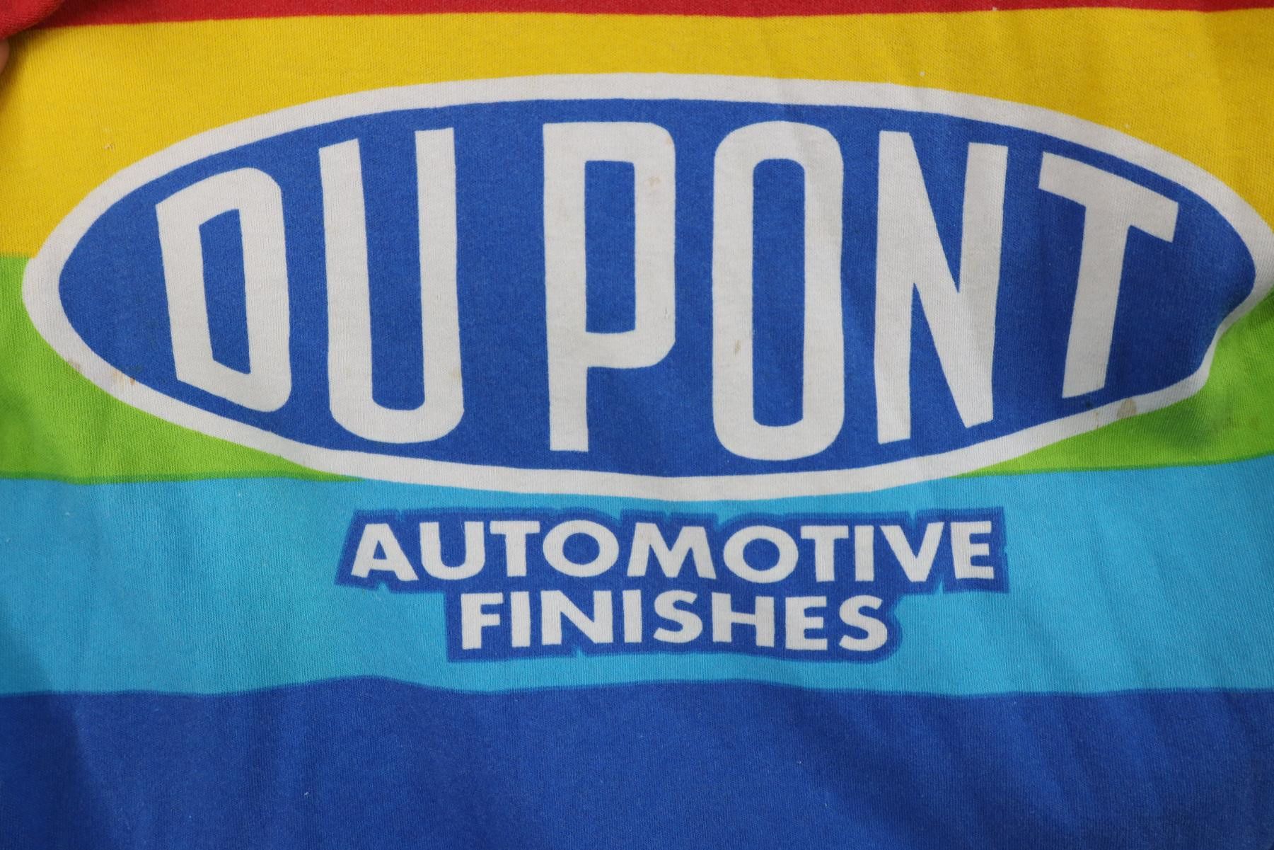 Vintage Vintage 90s NASCAR Striped Jeff Gordon Racing T-Shirt USA Size US L / EU 52-54 / 3 - 8 Thumbnail