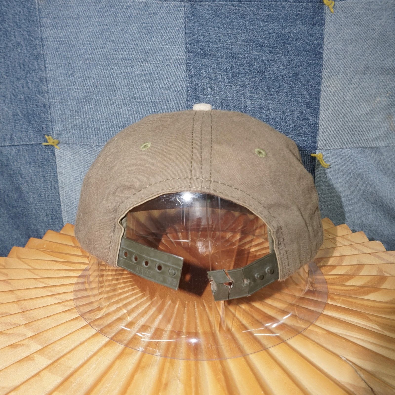 Vintage OSFA - Vintage 1990s fishing bag embroidered essential hat Size ONE SIZE - 5 Thumbnail