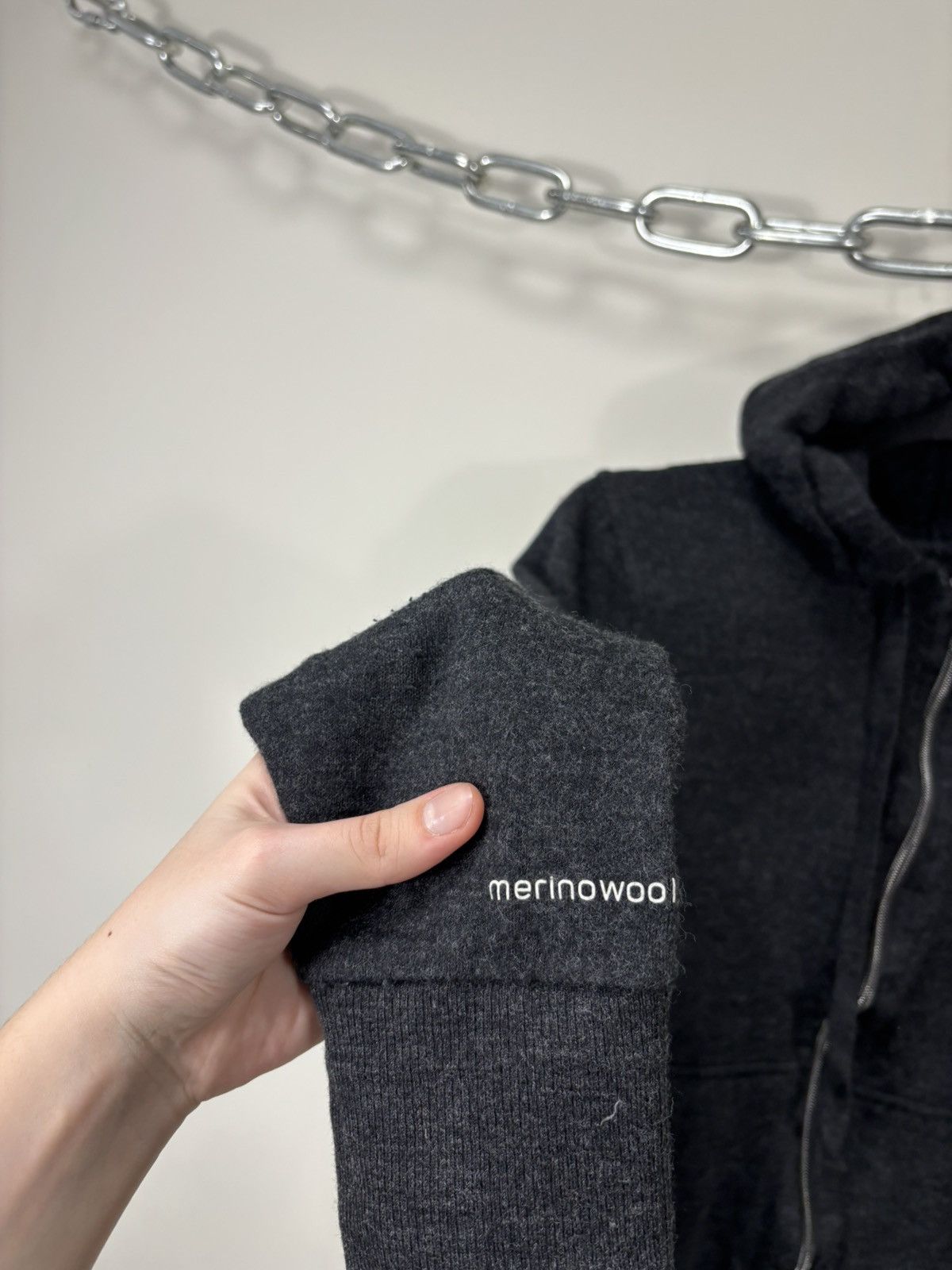 GIESSWEIN Giesswein Austria Women’s Merino Wool Zip Up Hooded Jacket Size XL / US 12-14 / IT 48-50 - 9 Thumbnail