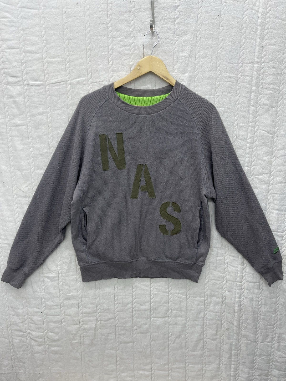 Japanese Brand × Nike RARE🔥NIKE AIR SOLE REVERSIBLE SWEATSHIRT Size US M / EU 48-50 / 2 - 1 Thumbnail