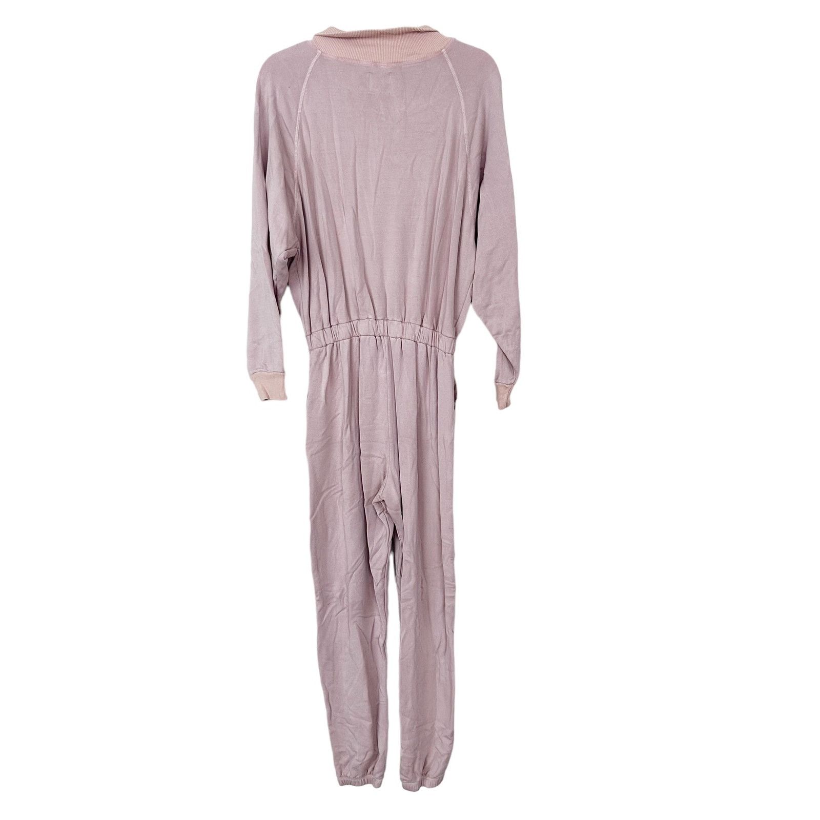 Leather Lezat Restore Soft Terry Pink Jumpsuit Sz M Size 30" / US 8 / IT 44 - 4 Thumbnail