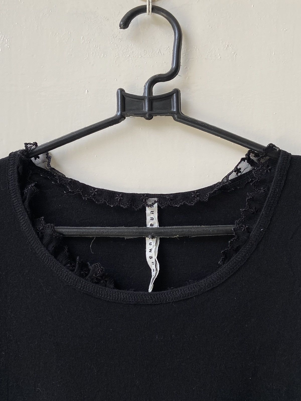 Issey Miyake SUNAOKUWAHARA Black T-Shirt Size US XXS / EU 40 - 4 Thumbnail