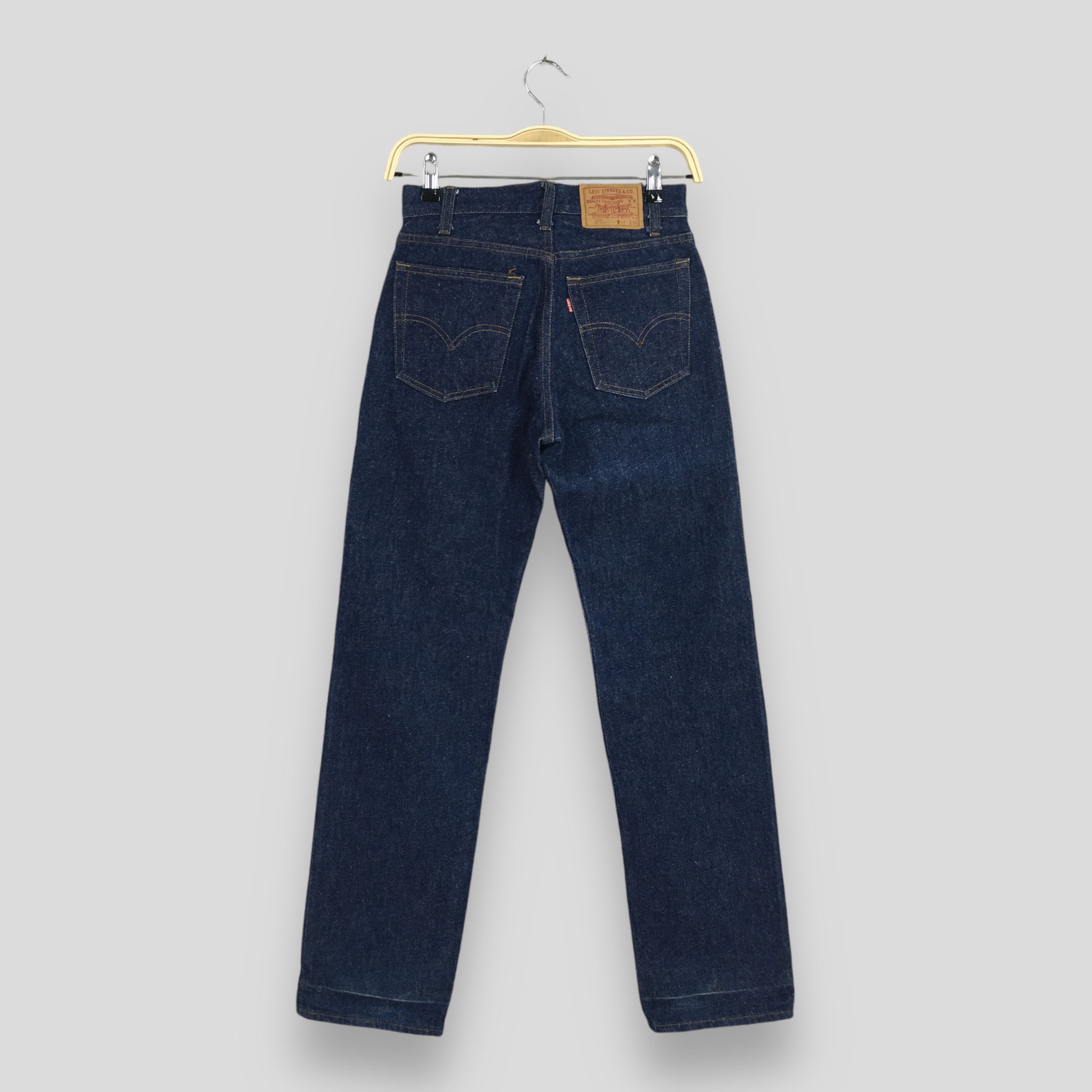 Levi's Size 25x29 Vintage 90s Levi's 701-0117 Student Jeans S450 Size 25" / US 0 / IT 36 - 8 Thumbnail