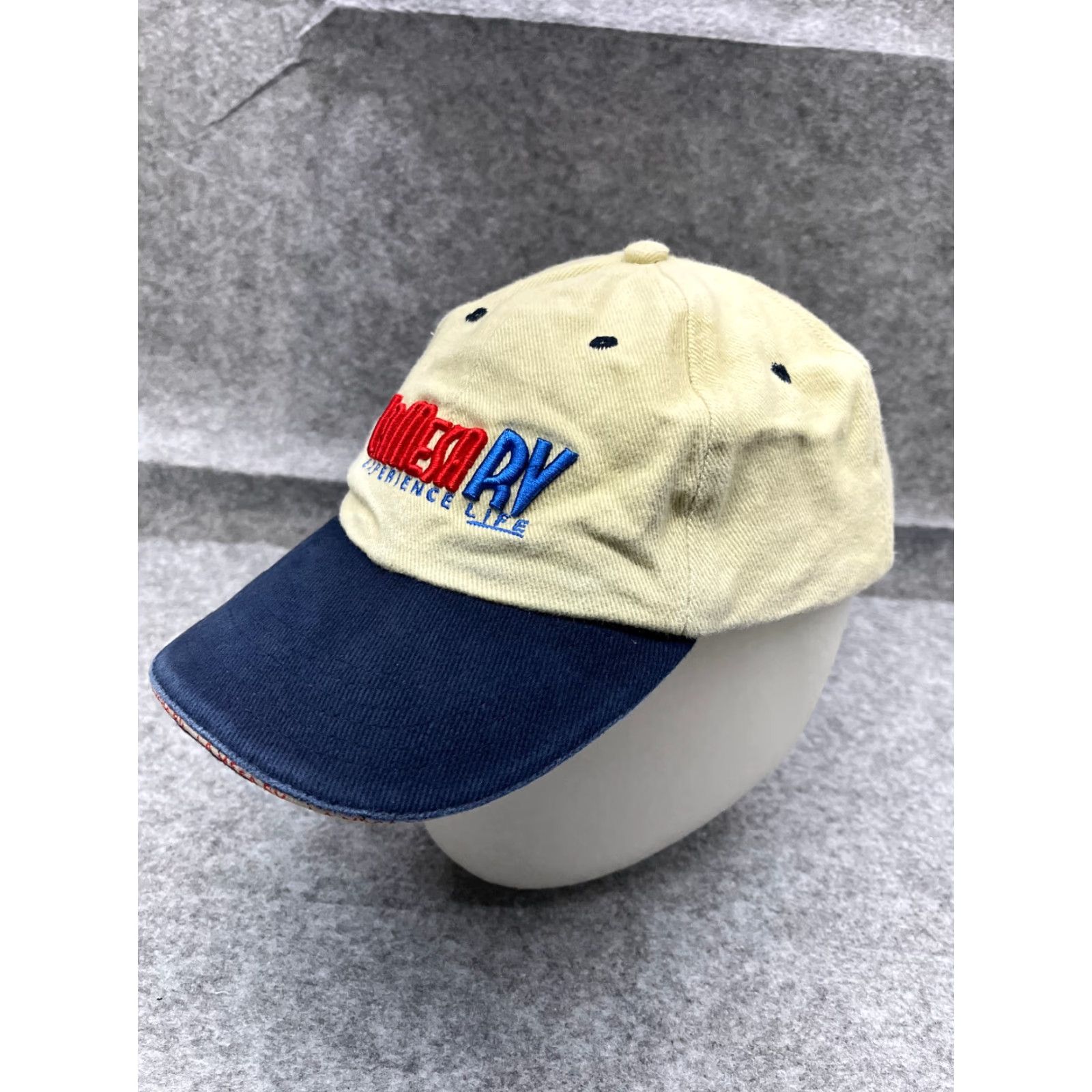 Alife La Mesa RV Hat Cap Strap Back OS Ivory Blue 100% Cotton Promo Size ONE SIZE - 4 Thumbnail