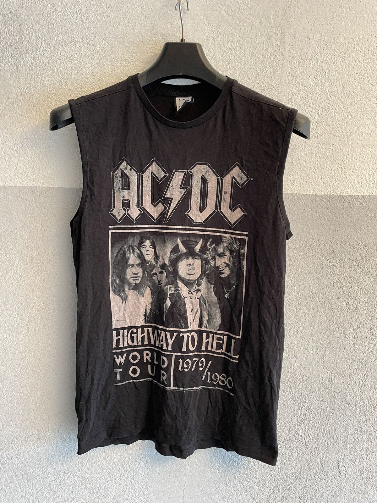 Ac/Dc × Band Tees × Rock Band AC/DC sleeveless tshirt | Grailed