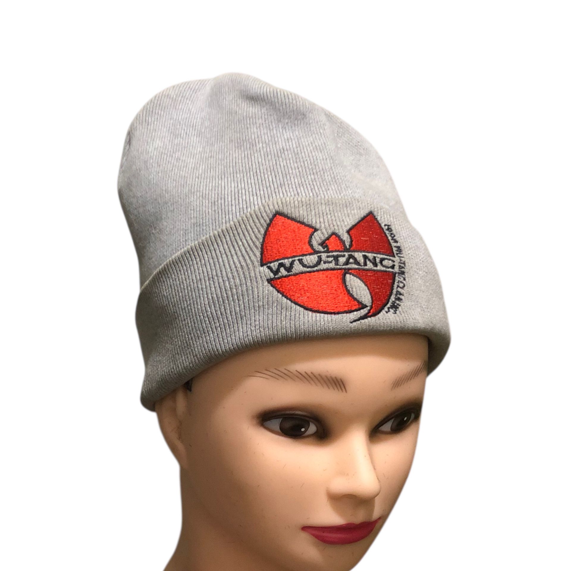 Rap Tees 🔥Vintage 95' WU TANG CLAN Embroidered Beanie Raptee Hip Hop Size ONE SIZE - 8 Thumbnail