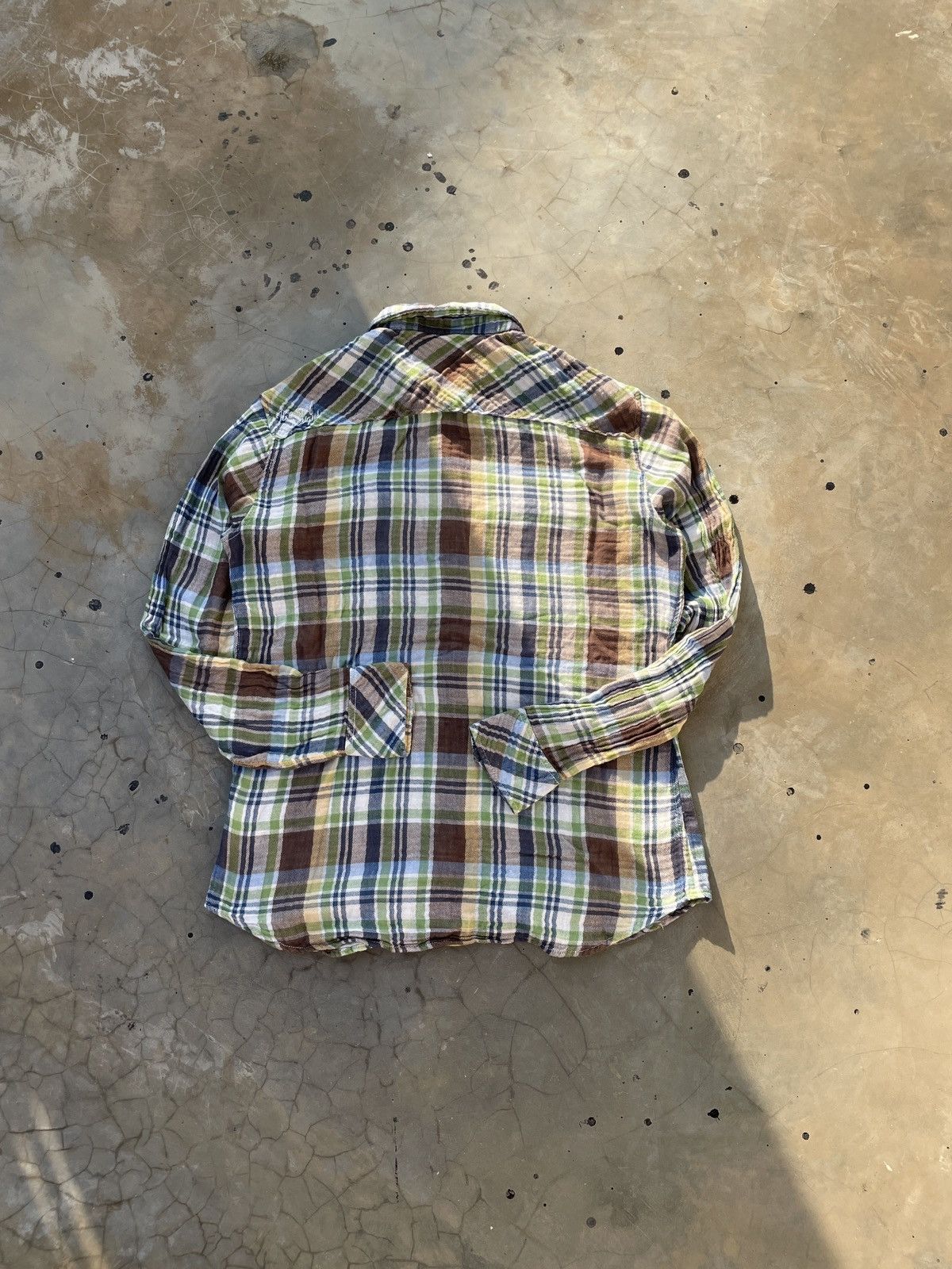 Japanese Brand Vintage Flannel T&C Surf Design Plaid Button Shirt Size US L / EU 52-54 / 3 - 11 Thumbnail