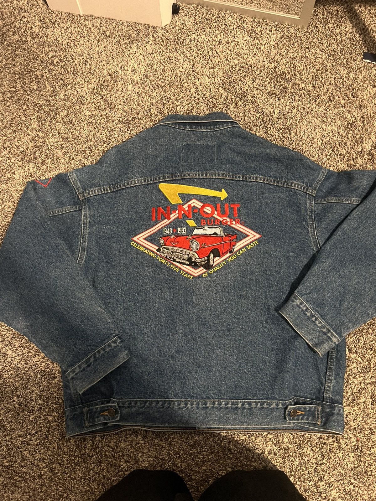 Other 1993 in n out denim jacket Size US L / EU 52-54 / 3 - 2 Thumbnail