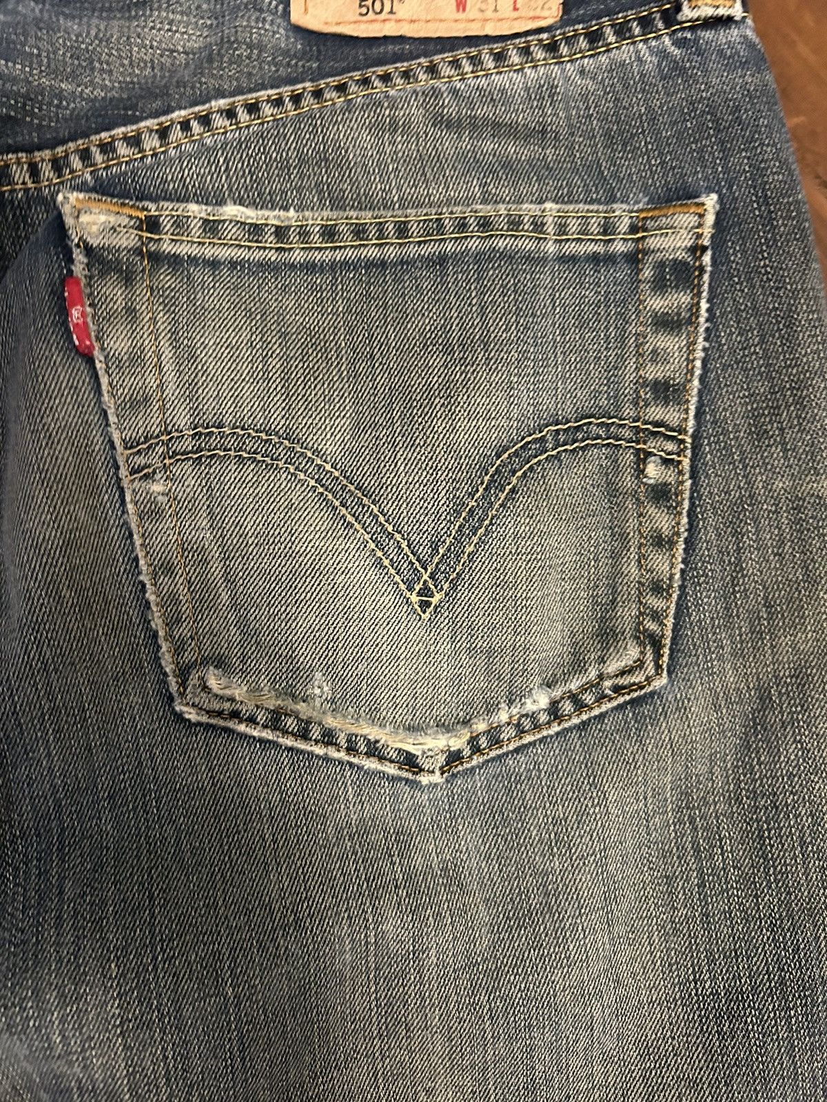 Kentucky Boy Tyler Kentucky Boy Tyler Boro Stitch Denim Size US 31 - 6 Thumbnail