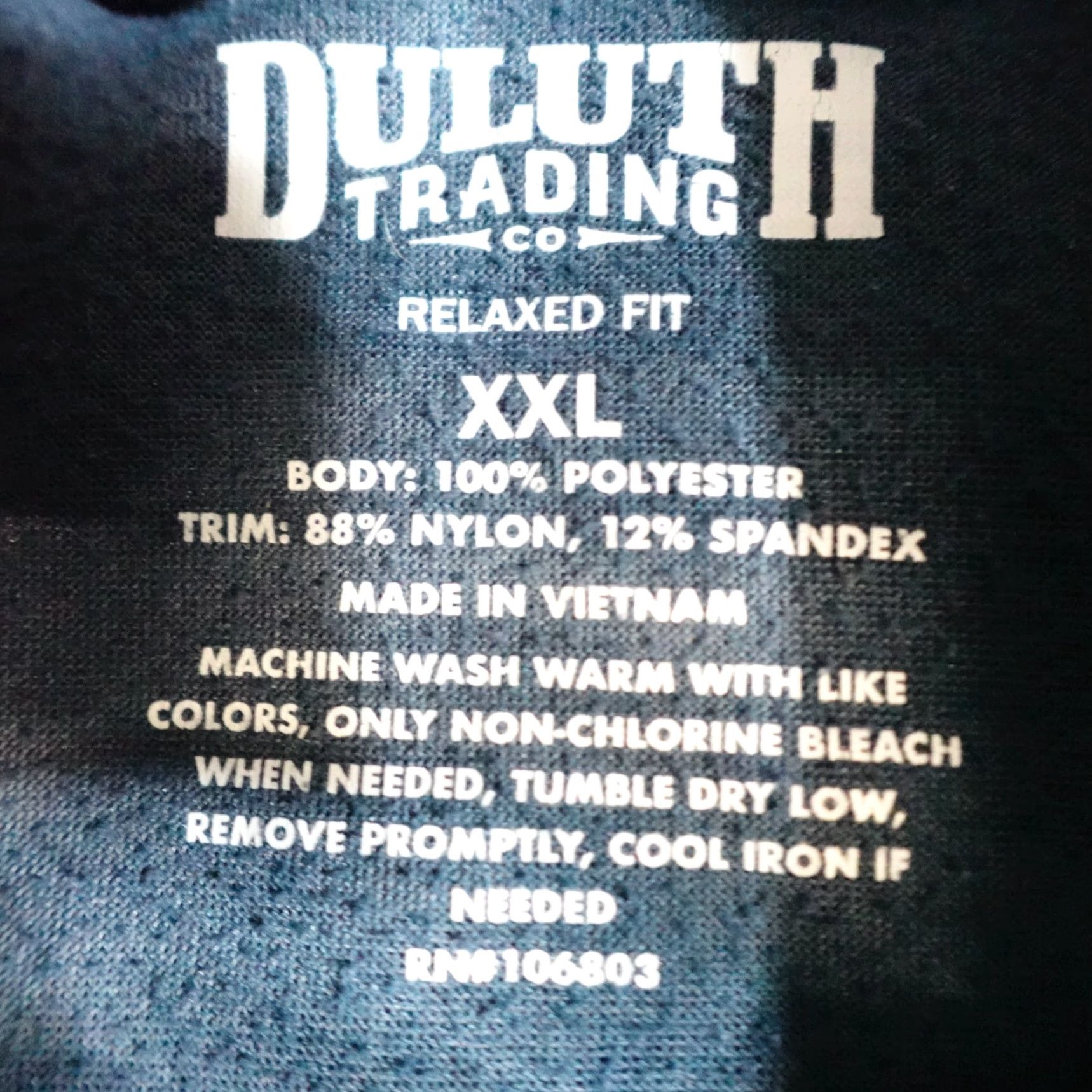 Vintage Duluth Jacket 2XL Blue Full Zip Fleece Relaxed Fit Men Size US XXL / EU 58 / 5 - 4 Thumbnail