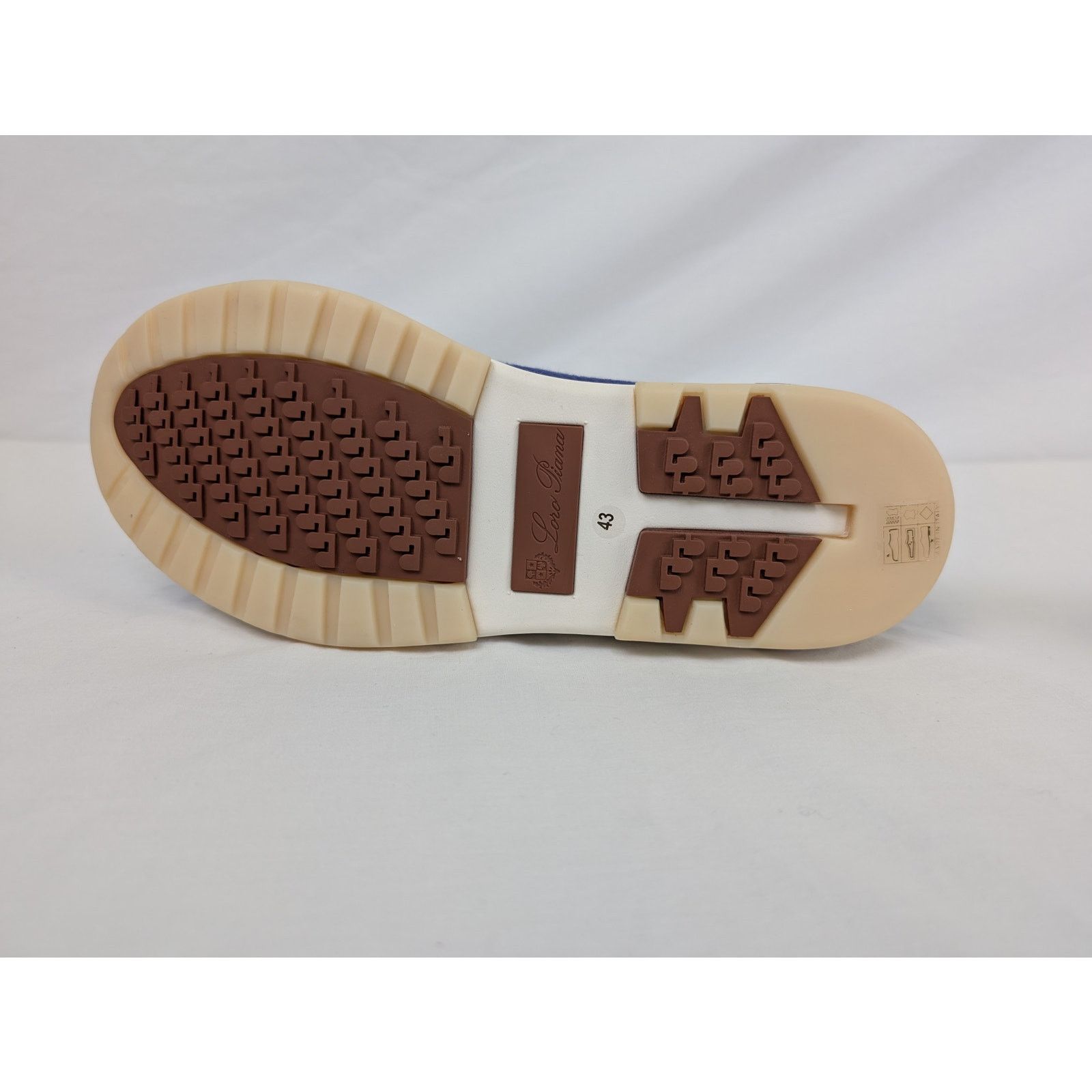 Loro Piana o1rshd1 Flexy Walk Active Wish Sneaker shoe in Blue/Beige Size US 10 / EU 43 - 15 Thumbnail