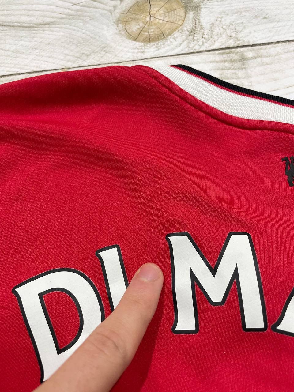 Nike Nike Manchester United 2014 2015 Di Maria #7 Home Shirt Size US XXL / EU 58 / 5 - 8 Thumbnail