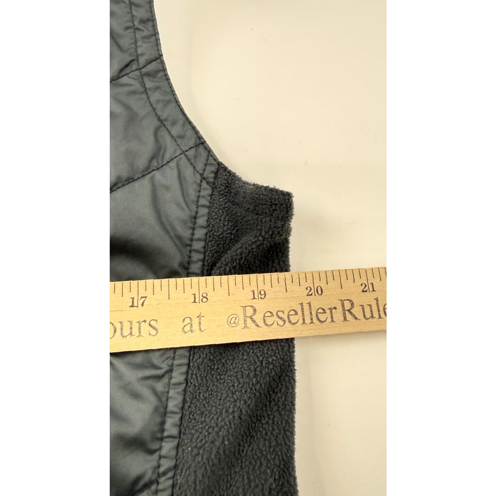 Vintage Columbia Vest Womens Large Gray Quilted Fleece Lined Full Zip Outdoor Hiking Size L / US 10 / IT 46 - 7 Thumbnail
