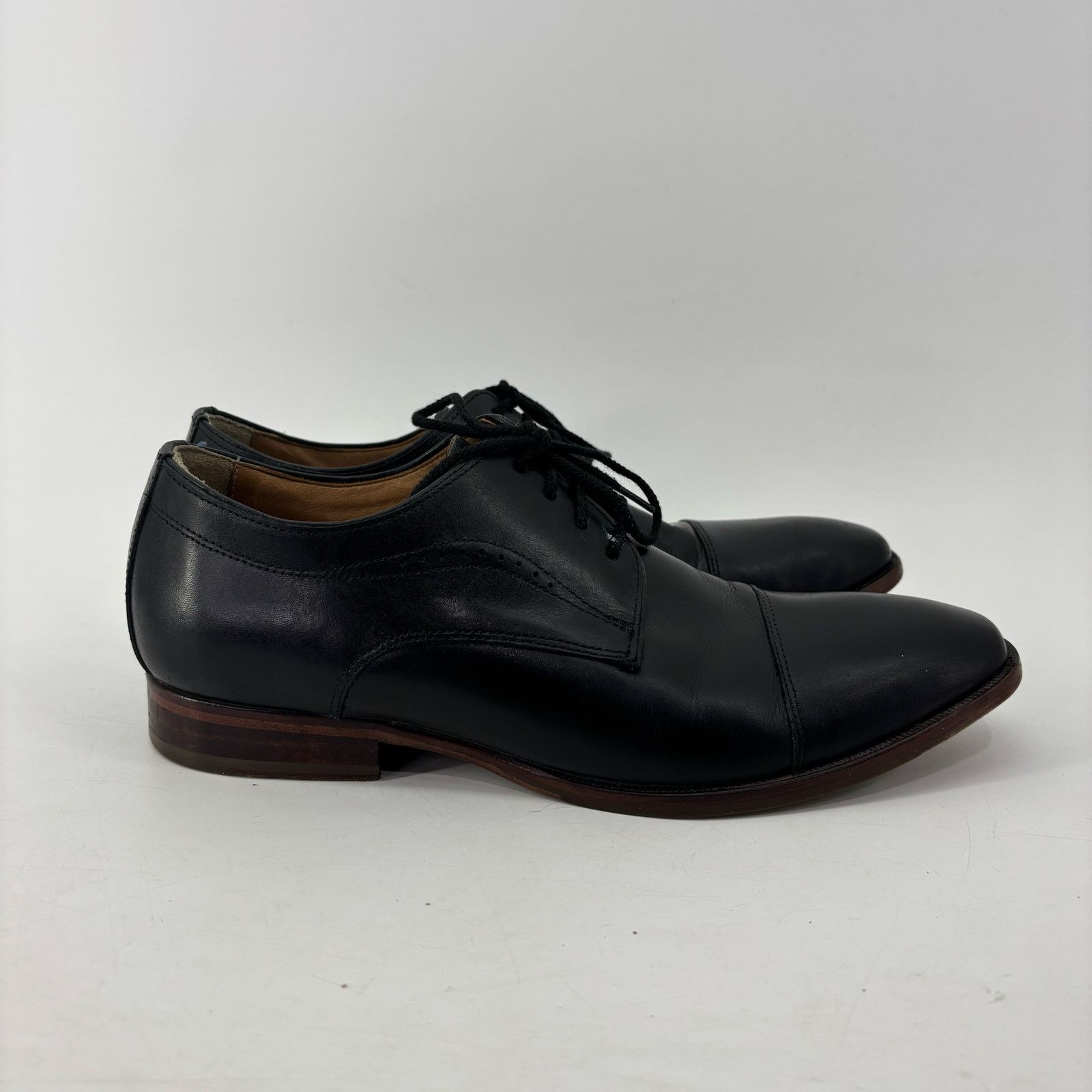 Johnston & Murphy Johnston & Murphy Men’s Oxford Sz 8.5 Cap-Toe Lace Up Dress Size US 8.5 / EU 41-42 - 2 Thumbnail