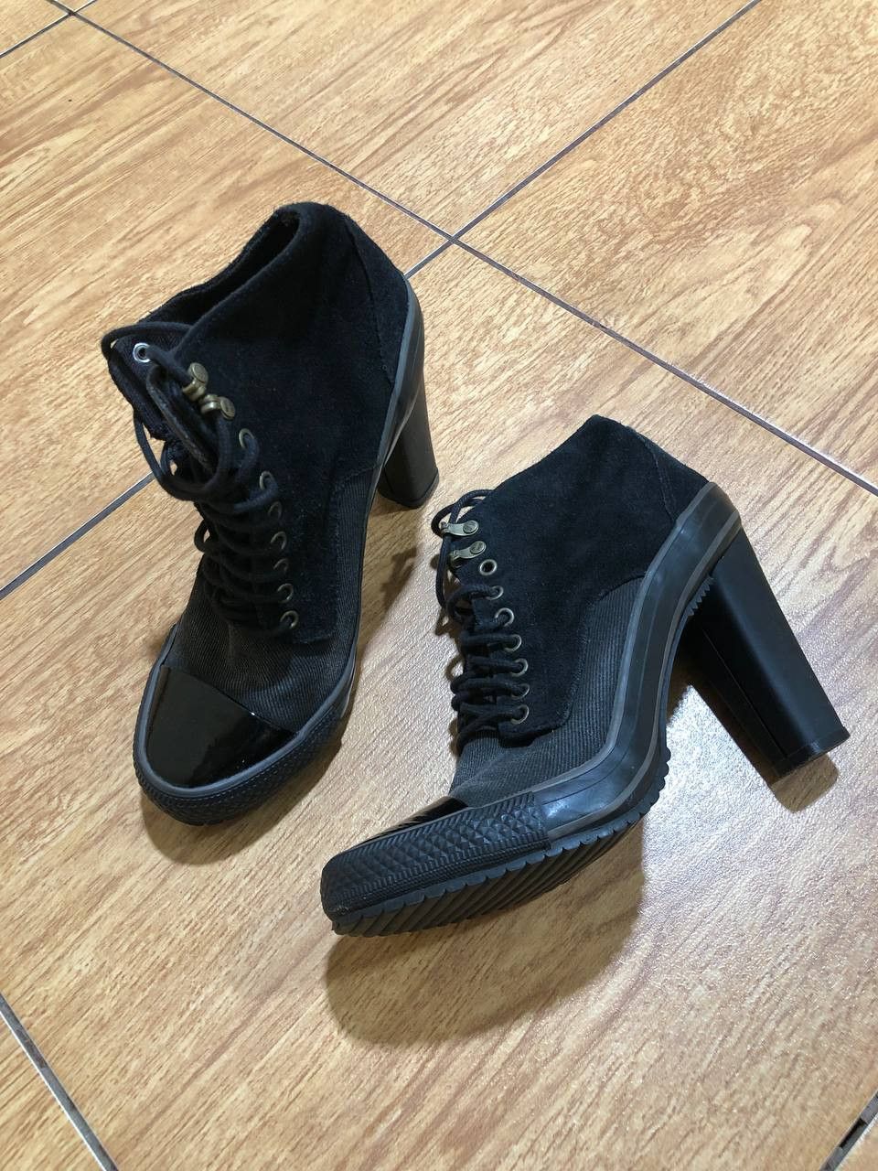 Diesel Diesel Women's Boots with Black fringe Trim Size US 7.5 / IT 37.5 - 2 Thumbnail