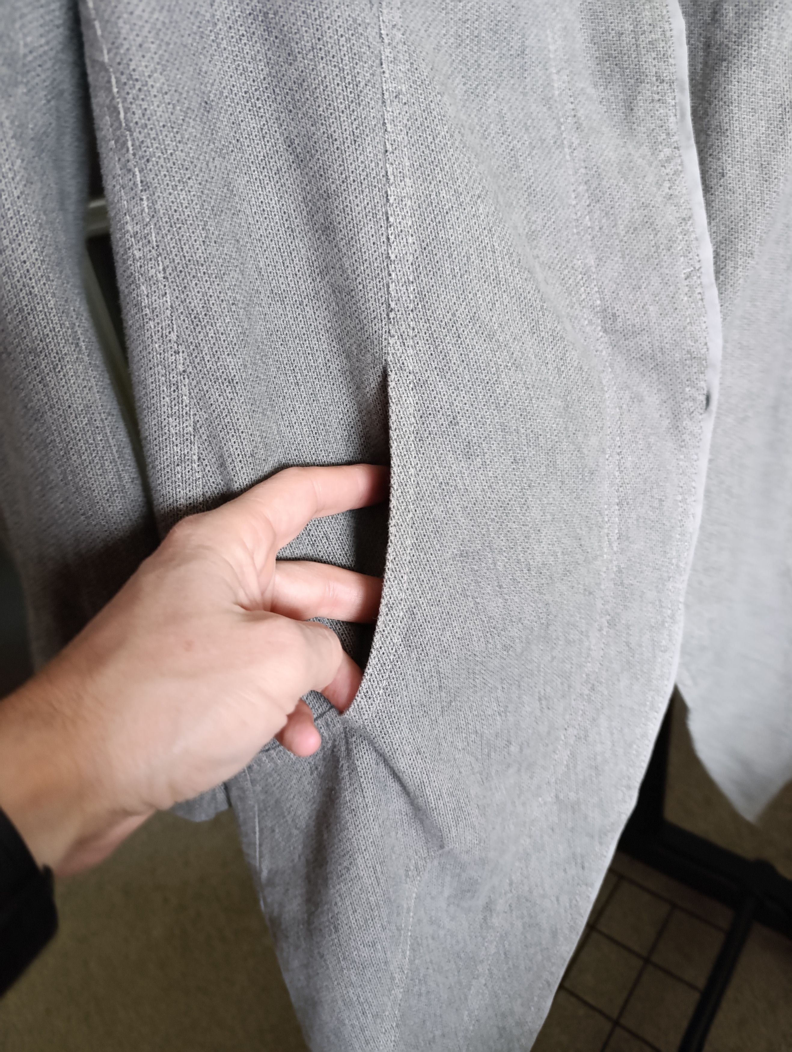 Annette Gortz ANNETTE GORTZ AVANT GARDE WOMENS GRAY COTTON COAT JACKET Size M / US 6-8 / IT 42-44 - 10 Thumbnail