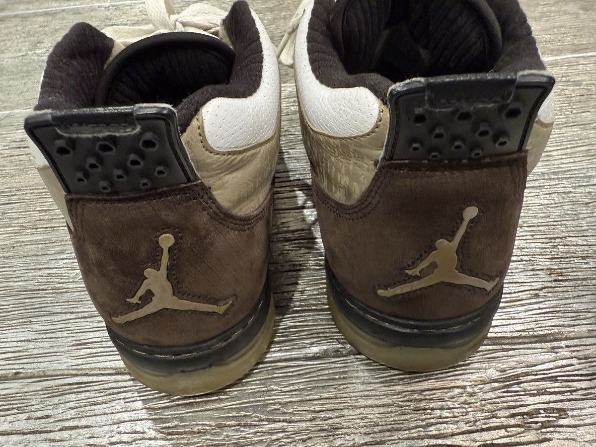 Nike 2008 Jordan Flipsyde Walnut/Khaki-Dark Brown-White Size US 12 / EU 45 - 5 Thumbnail