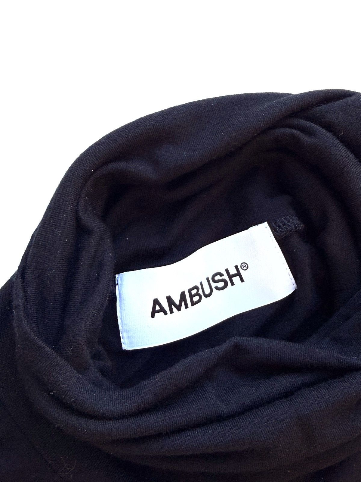 Ambush Design AMBUSH Women Black Viscose Turtleneck Long Sleeve Size M Size M / US 6-8 / IT 42-44 - 8 Thumbnail