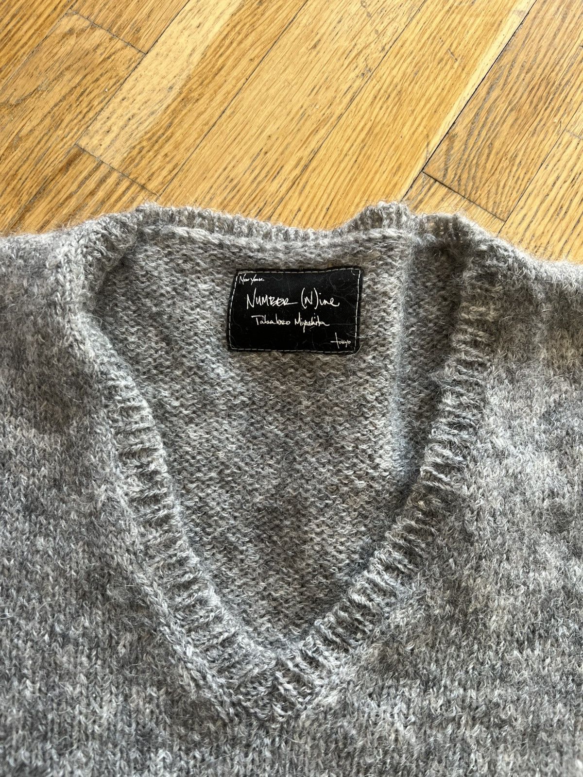 Number (N)ine Number nine Rare AW 2009 ”A closed Feeling” distressed knit Size US M / EU 48-50 / 2 - 2 Thumbnail