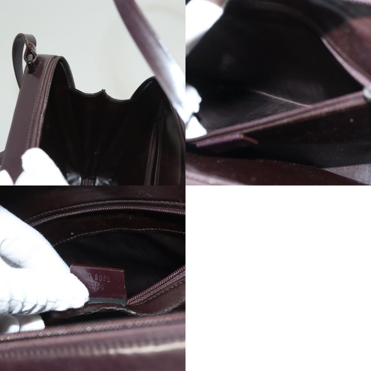 Gucci GUCCI Shoulder Bag Enamel Outlet Purple 001 3091 001 3091 Size ONE SIZE - 12 Thumbnail