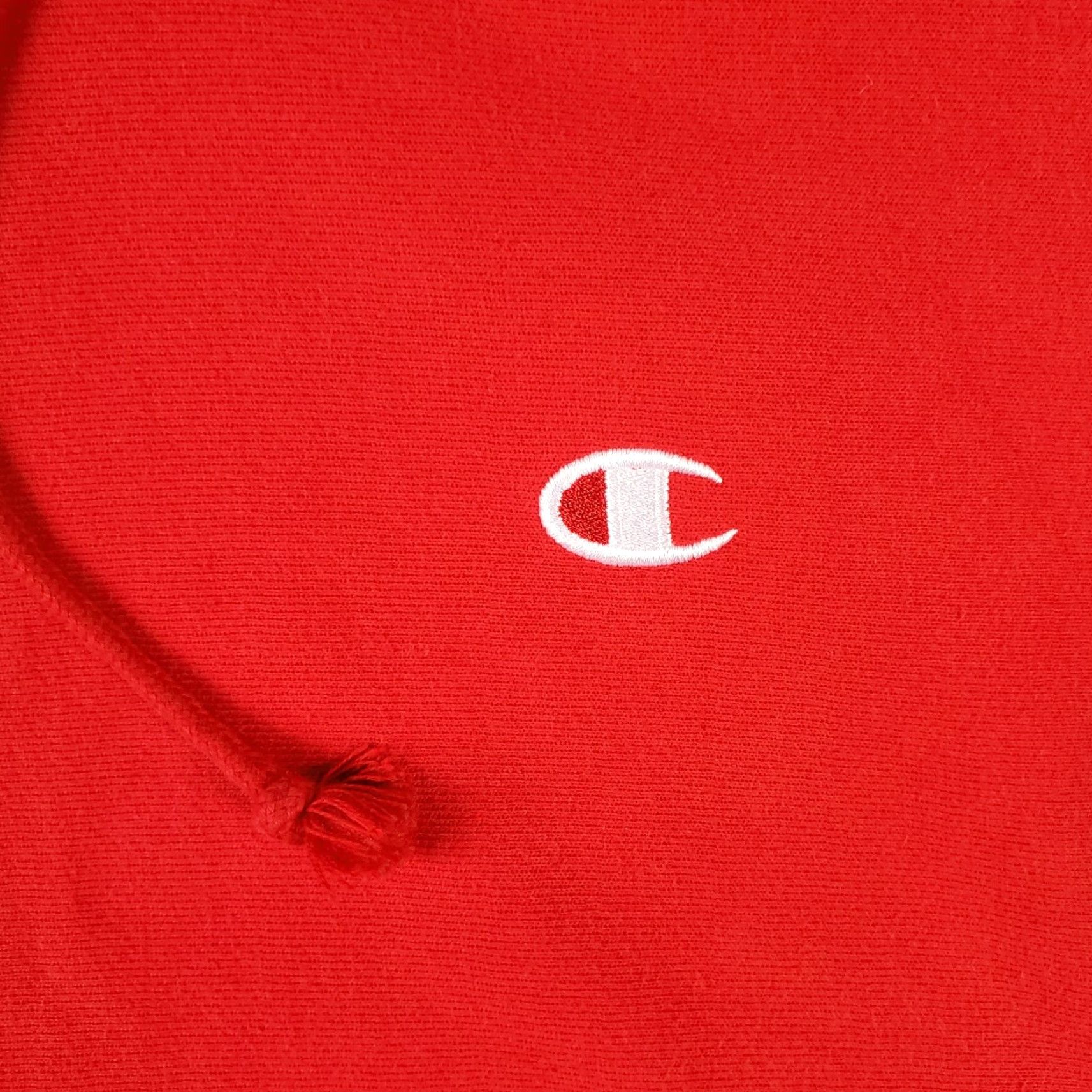 Champion Vintage Champion Hoodie Pullover Men Small Red Fleece Logo Sweatshirt Size US S / EU 44-46 / 1 - 2 Thumbnail