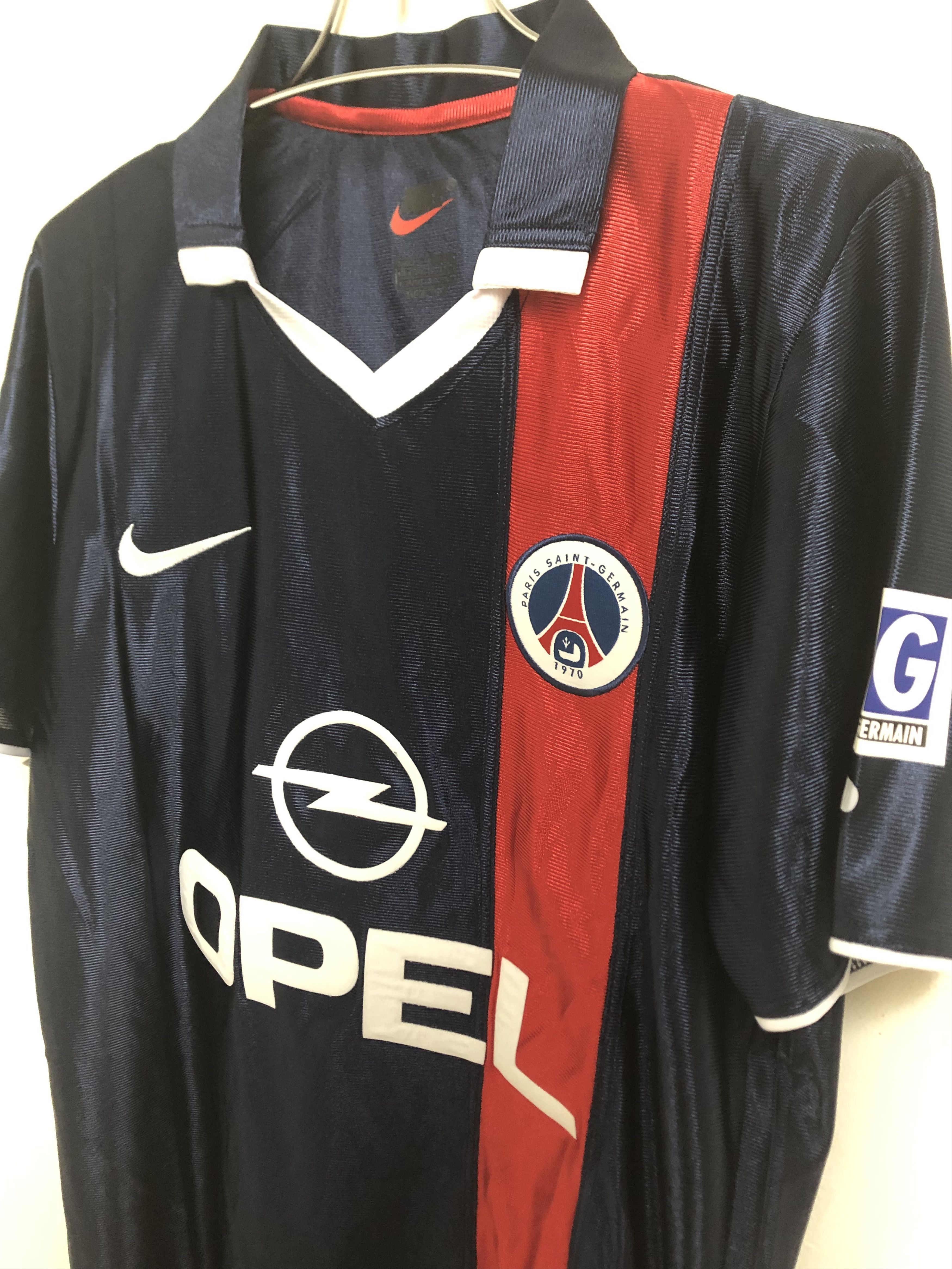 Vintage 2001-2002 Ronaldinho PSG Home Soccer Jersey Size US L / EU 52-54 / 3 - 3 Thumbnail