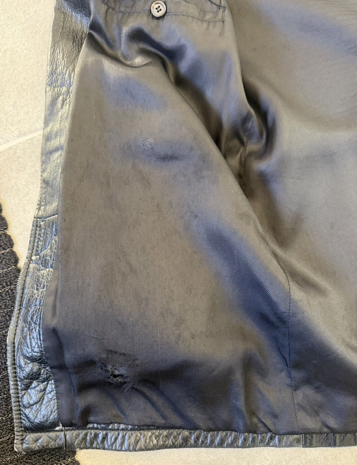 Prada Prada Leather Coat Size US M / EU 48-50 / 2 - 18 Thumbnail
