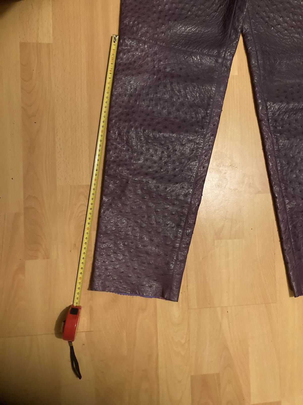 Hermes Hermes Real Ostrich Leather Pants early 90 Size 30" / US 8 / IT 44 - 16 Thumbnail