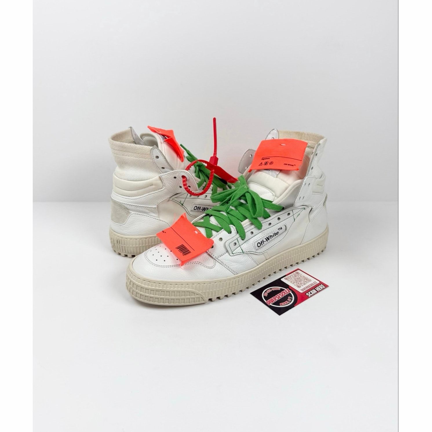 Off-White Size 43EU/10US - Off-White Court 3.0 High Top Size US 10 / EU 43 - 1 Thumbnail
