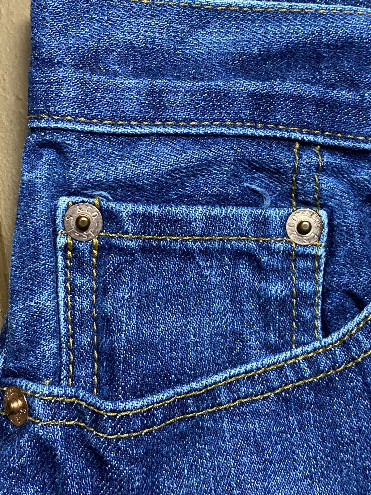 Levi's Vintage Clothing Vintage Levis 517 90’s Japan Blue Wash Flare Jeans Size US 28 / EU 44 - 10 Thumbnail