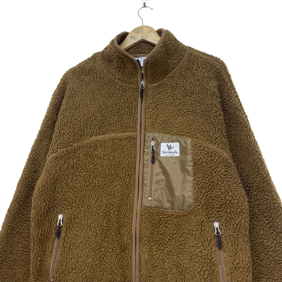 Shorty's Skateboards StreetWear Jacket By Mark Gonzales Sherpa Zipper Jacket Size US M / EU 48-50 / 2 - 3 Thumbnail