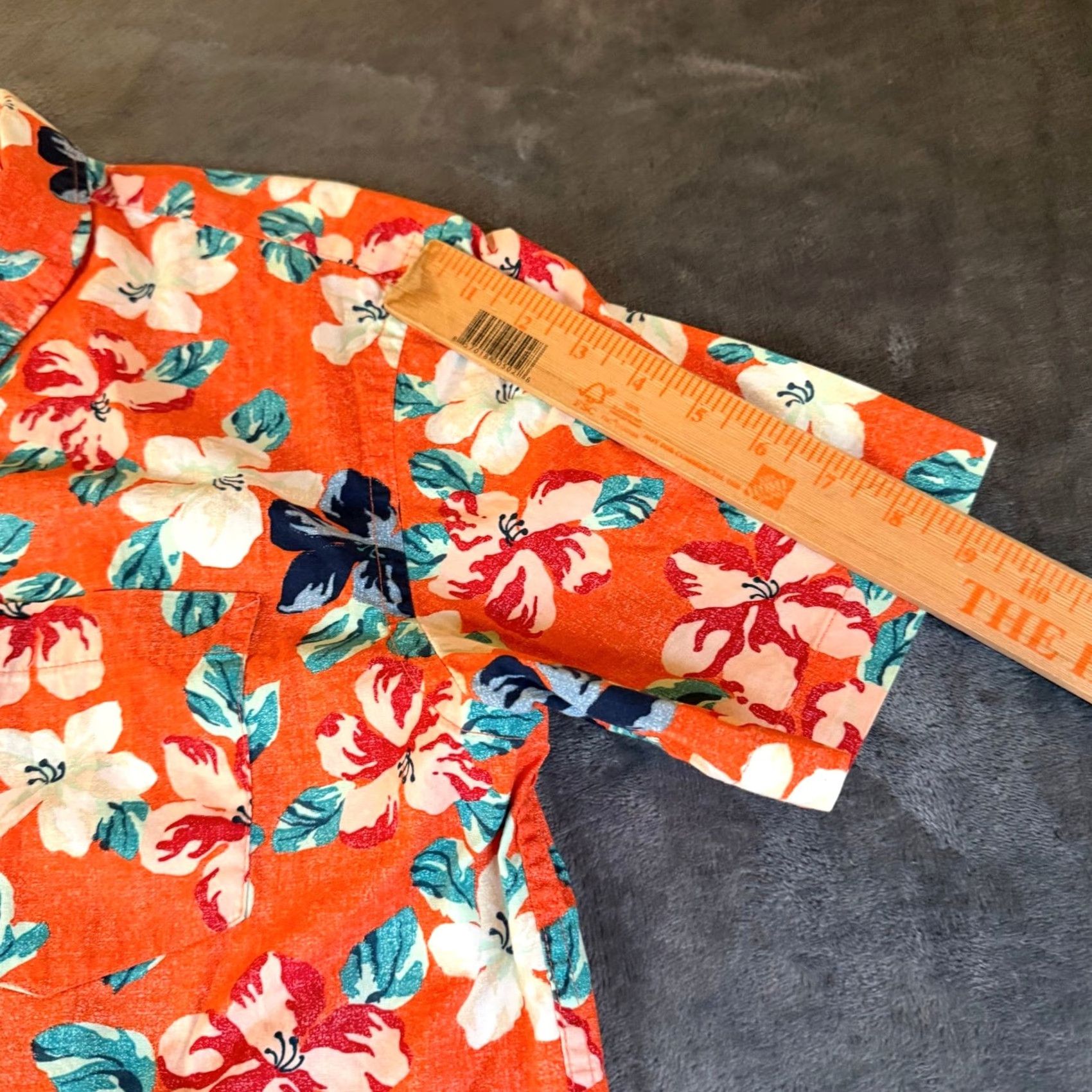 Old Navy Old Navy Floral Button-Up Short Sleeve Shirt Orange Classic Fit Mens Medium Size US M / EU 48-50 / 2 - 6 Thumbnail