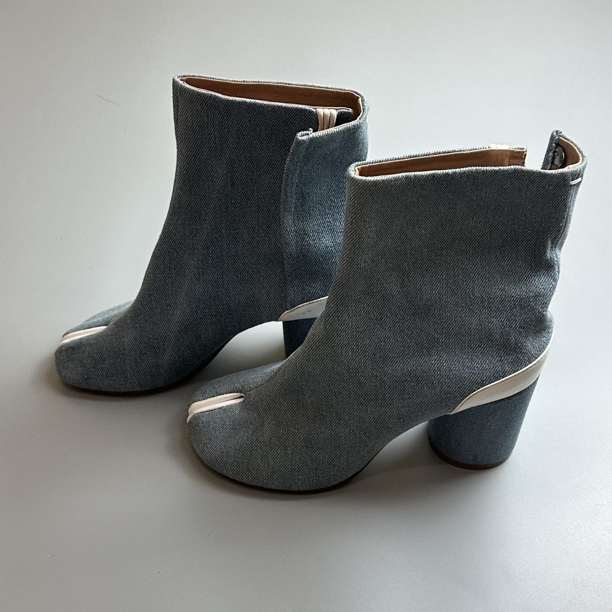 margiela denim boots