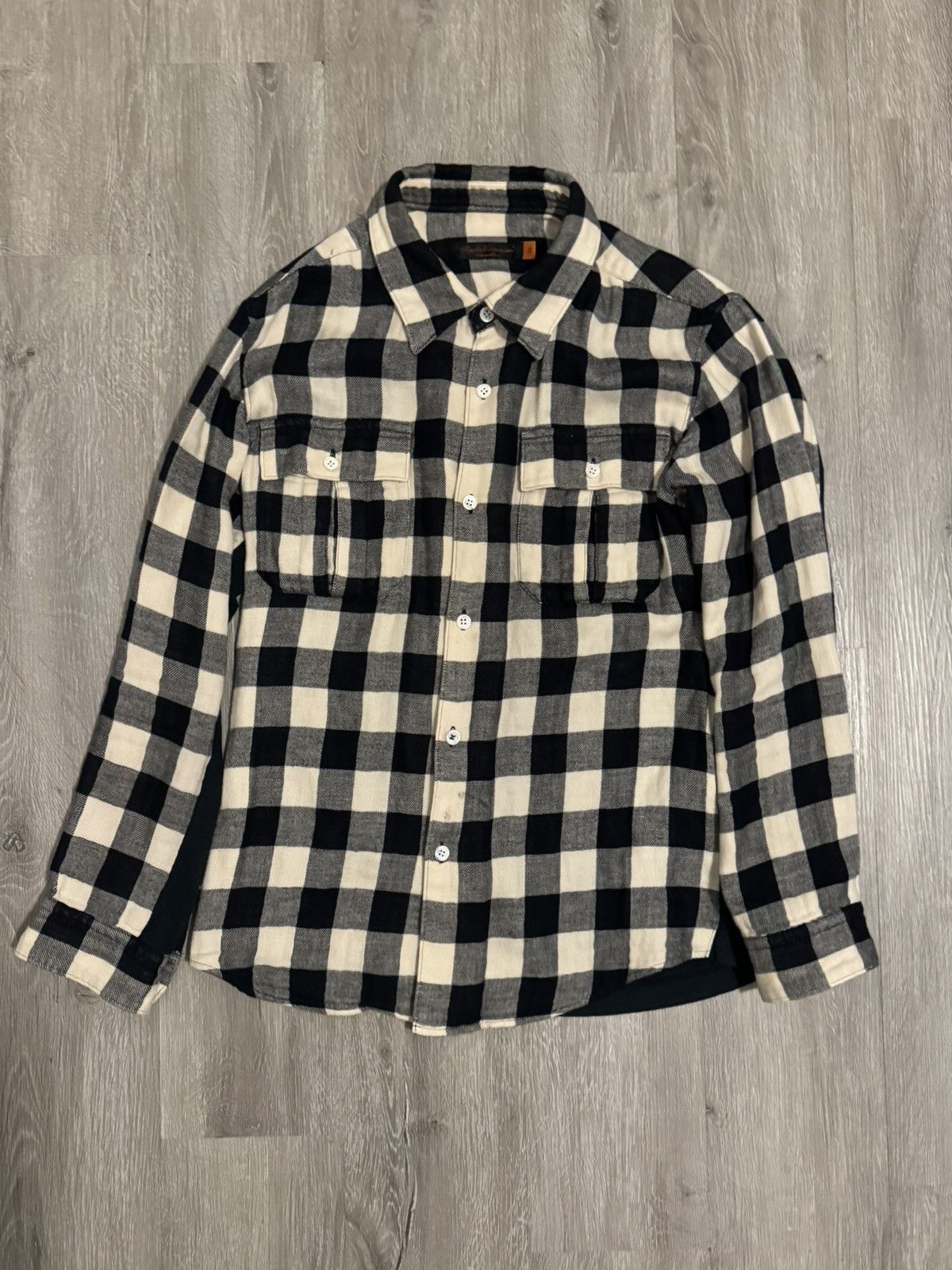 Undercover Undercover SS06 “T” Hybrid Flannel Shirt Size US S / EU 44-46 / 1 - 2 Thumbnail