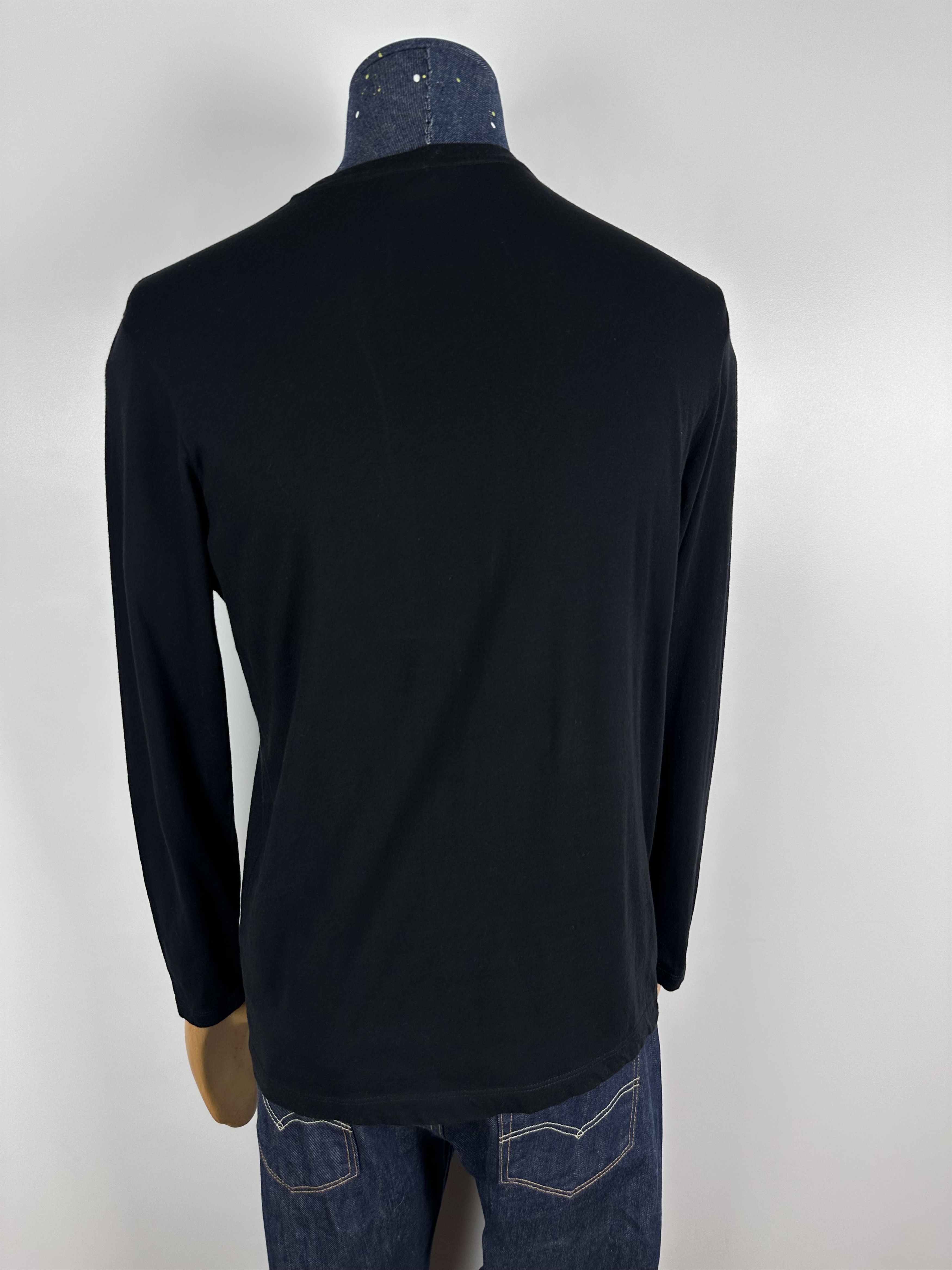 Paul & Shark Paul & Shark Mens Long Sleeve T Shirt Black Size L Size US L / EU 52-54 / 3 - 6 Thumbnail