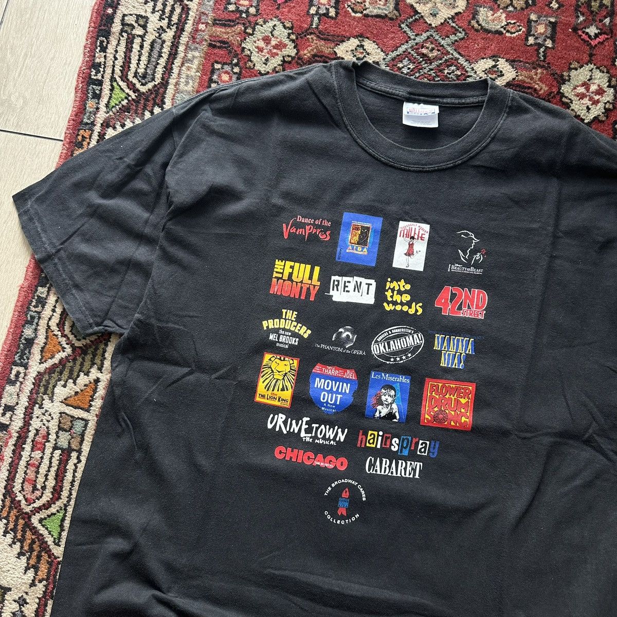 Vintage Vintage 90s Broadway Cares Musical The Full Monty Rent Size US XL / EU 56 / 4 - 2 Thumbnail