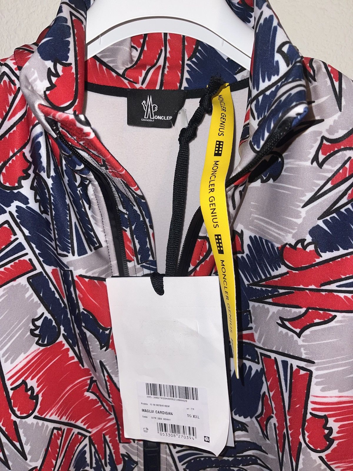 Moncler Moncler Grenoble Jacket Blue/Red Size XXL w/ Tags Size US XXL / EU 58 / 5 - 3 Thumbnail
