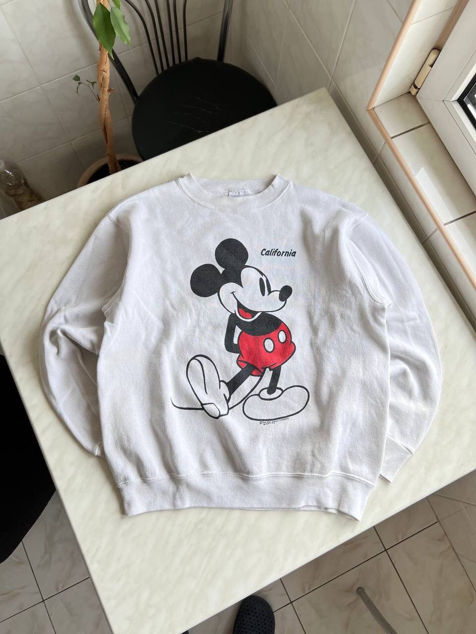 Disney × Japanese Brand Vintage Miki Mouse Disney Sweatshirt Big Logo 90s California Size US M / EU 48-50 / 2 - 1 Thumbnail
