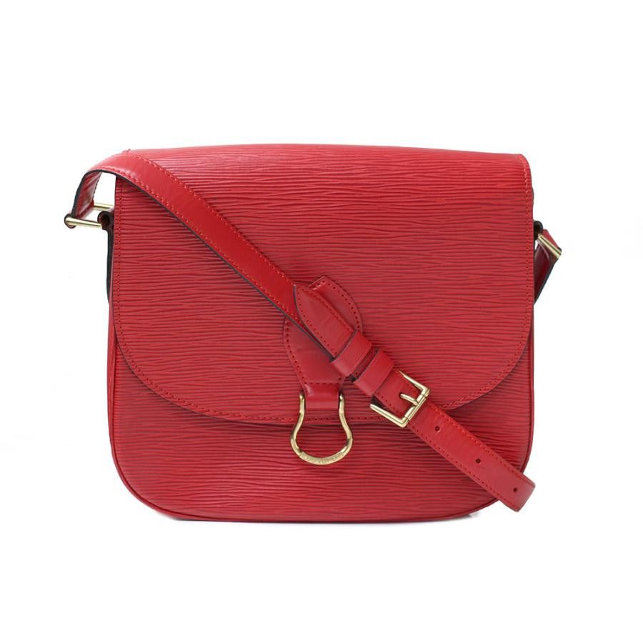 Louis Vuitton Mini Sun Crew Castilian Red Epi Leather Sling bag Authentic